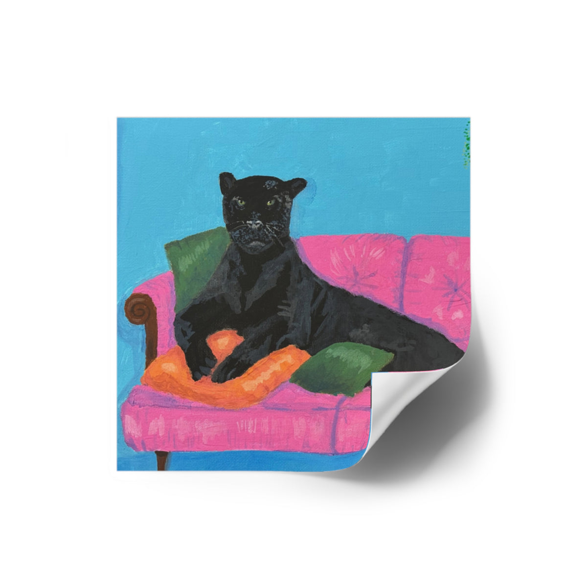 Cozy Cat Stickers
