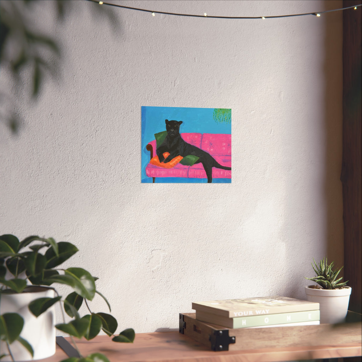 Cozy Cat Poster