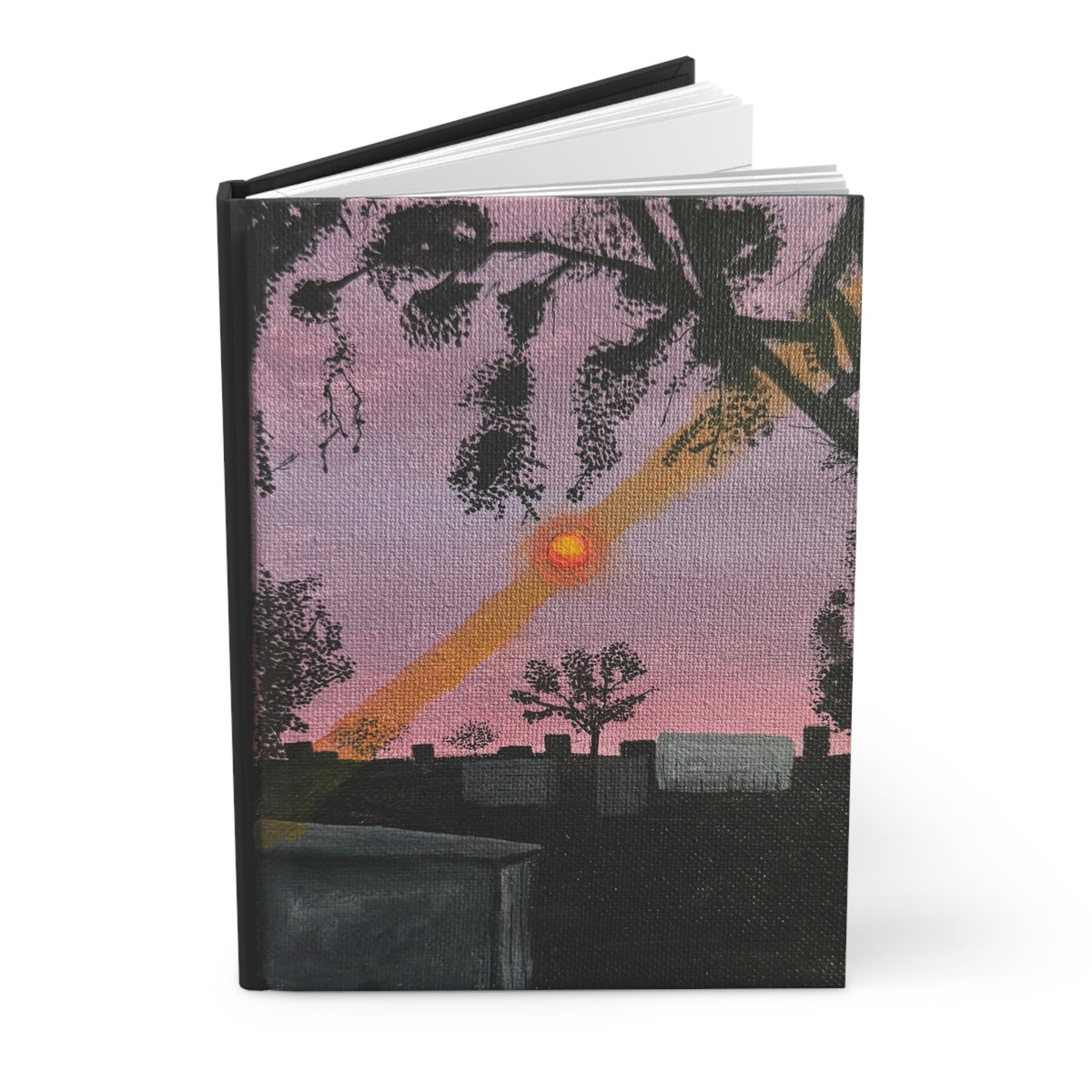 Golden Break Hardcover Journal
